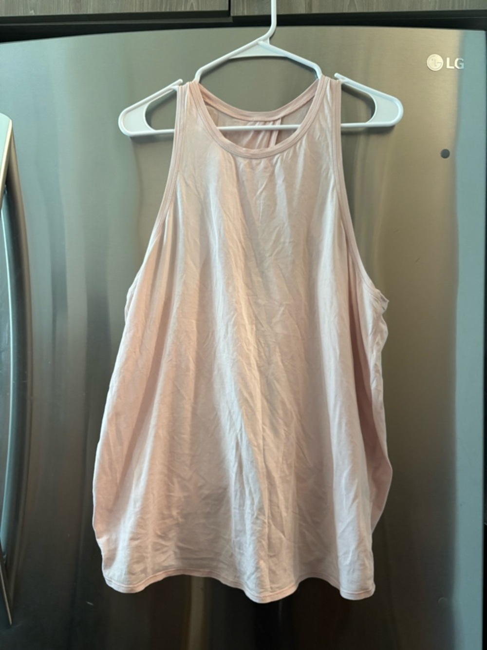 lululemon athletica Light Pink Relaxed Muscle Tank
